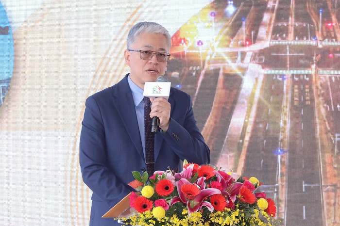 內政部常務次長吳堂安致詞