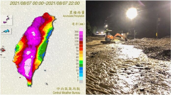 仍有滂沱大雨  局部地區8/8停班停課