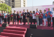 竹市國慶升旗典禮 邱臣遠細數施政成果