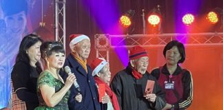 張琪送愛老榮民，關懷公益歌唱會由張琪擔綱主持