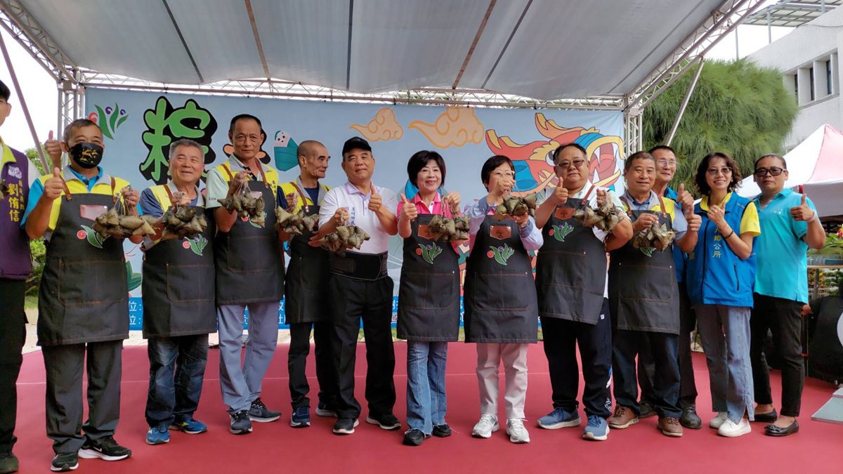 溪州鄉「粽是為鄉親」  端午傳情感受濃厚的節慶氣氛