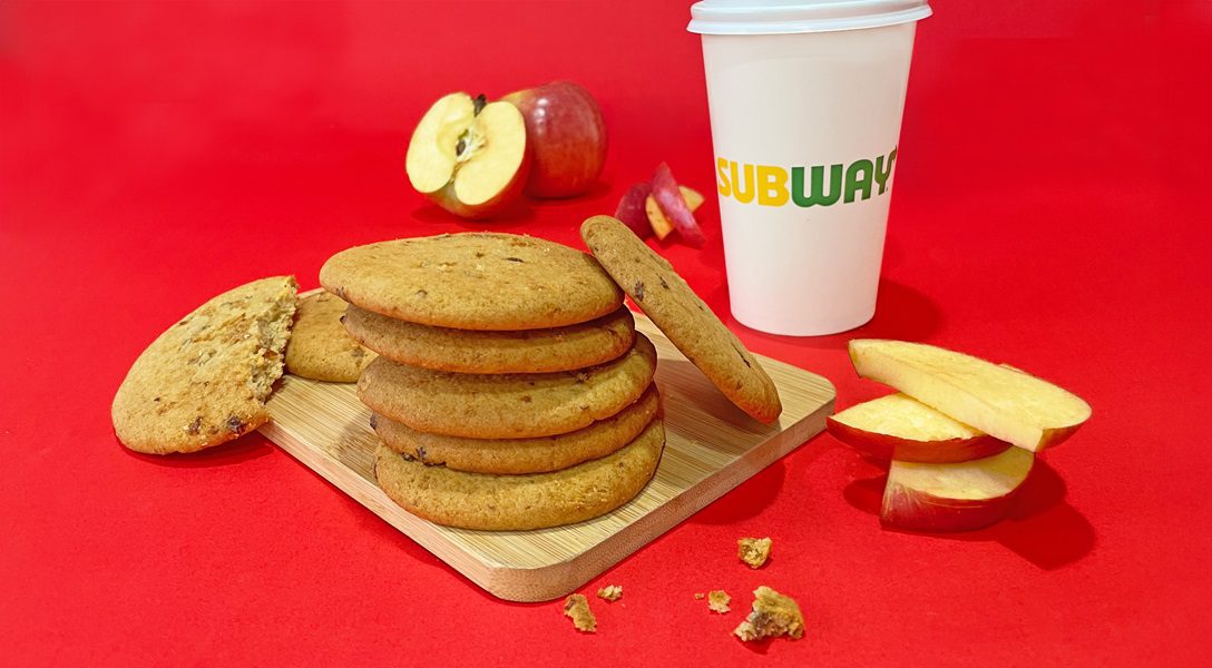 SUBWAY迎農曆新年推出限定口味『蘋果派餅乾』，香脆現烤帶您「蘋」安幸福