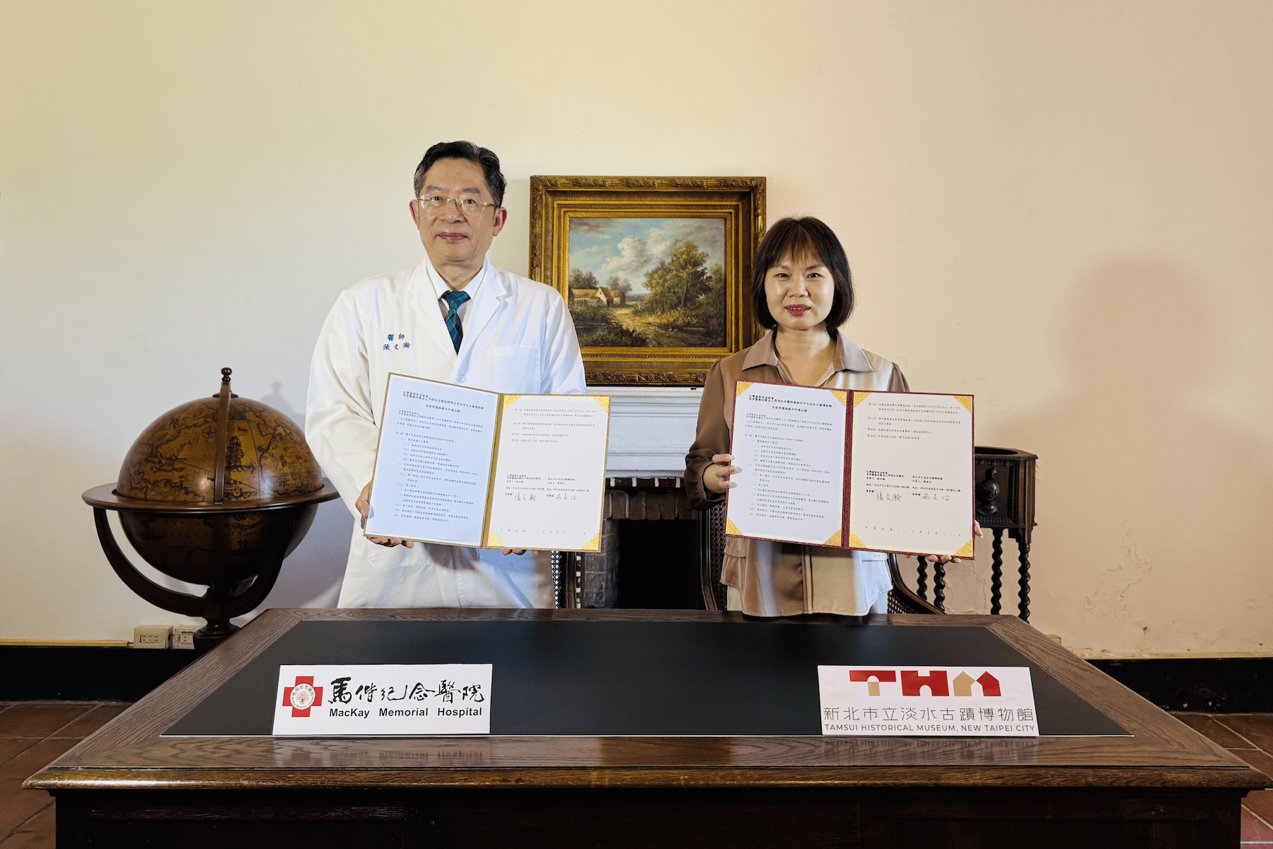 淡水古蹟博物館與馬偕醫院跨界合作     打造失智友善場域     推三大文化治療處方