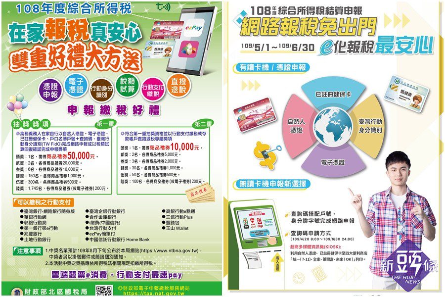 綜所稅期限延至6月底運用網路報稅有機會中大獎 新頭條 Thehubnews