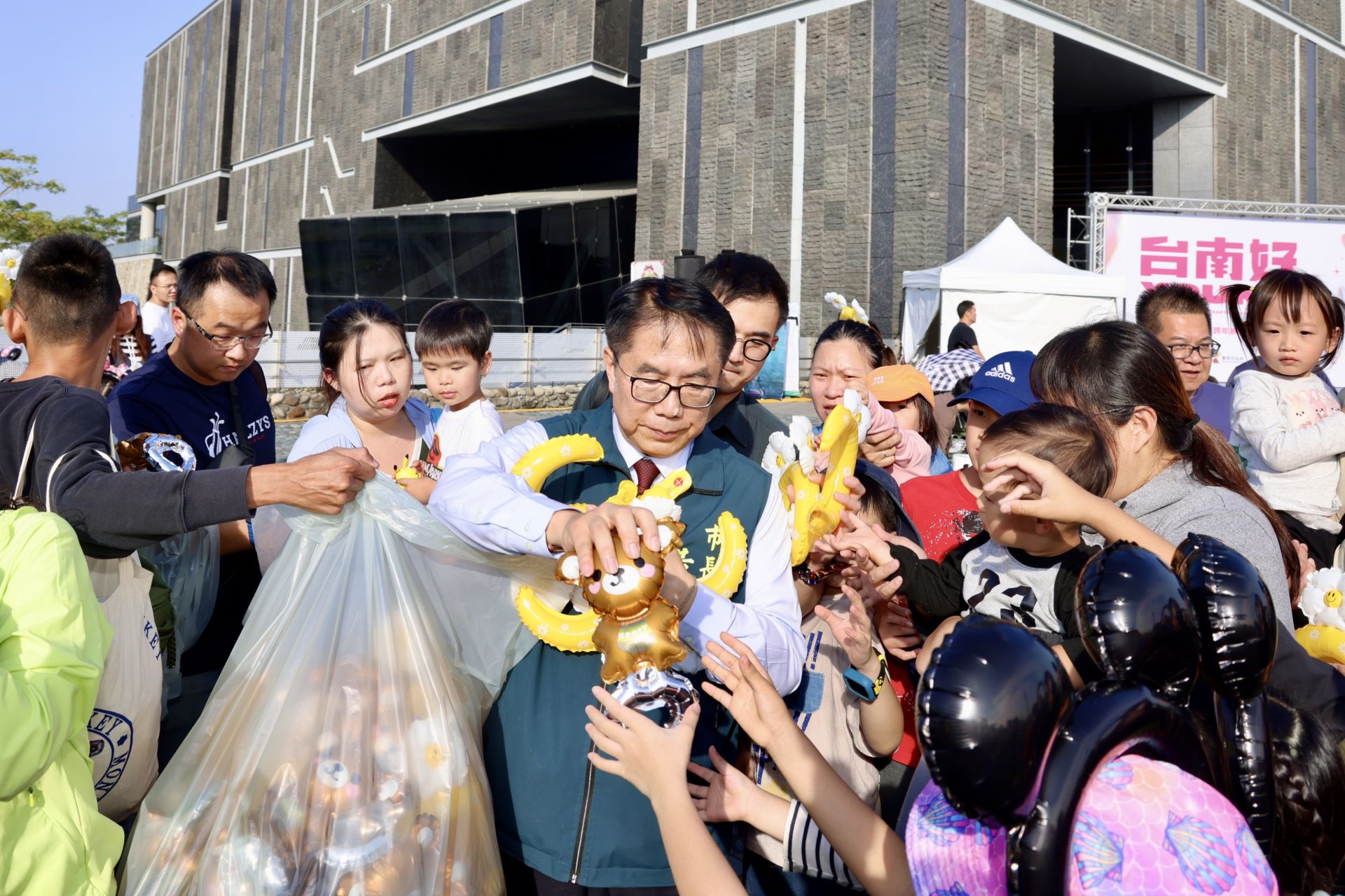 ▲台南耶誕跨年開跑1（圖／記者王俊勝 翻攝）