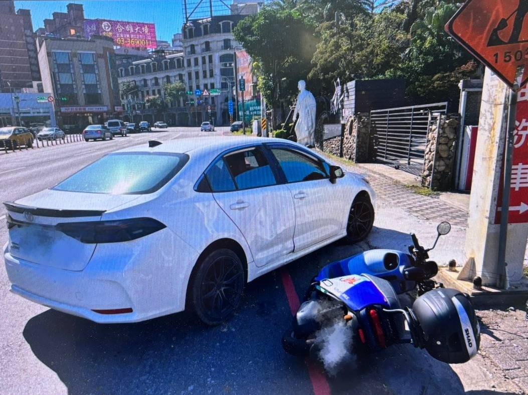 桃園市桃園區大興西路三段一帶，昨（7）日上午10時許發生1起交通事故。