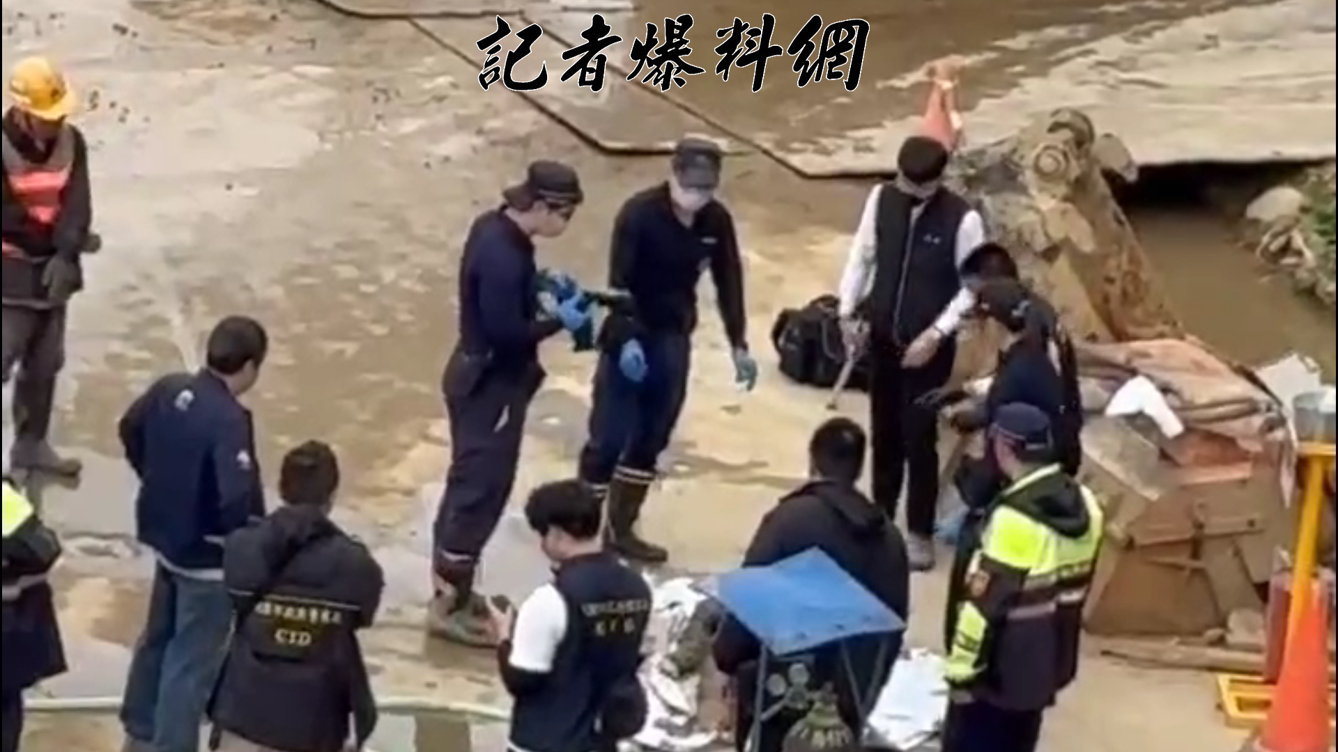 桃園市桃園區建國路「桃園鐵路地下化工程」土方暫置場,今(15)日上午10時許驚傳命案。