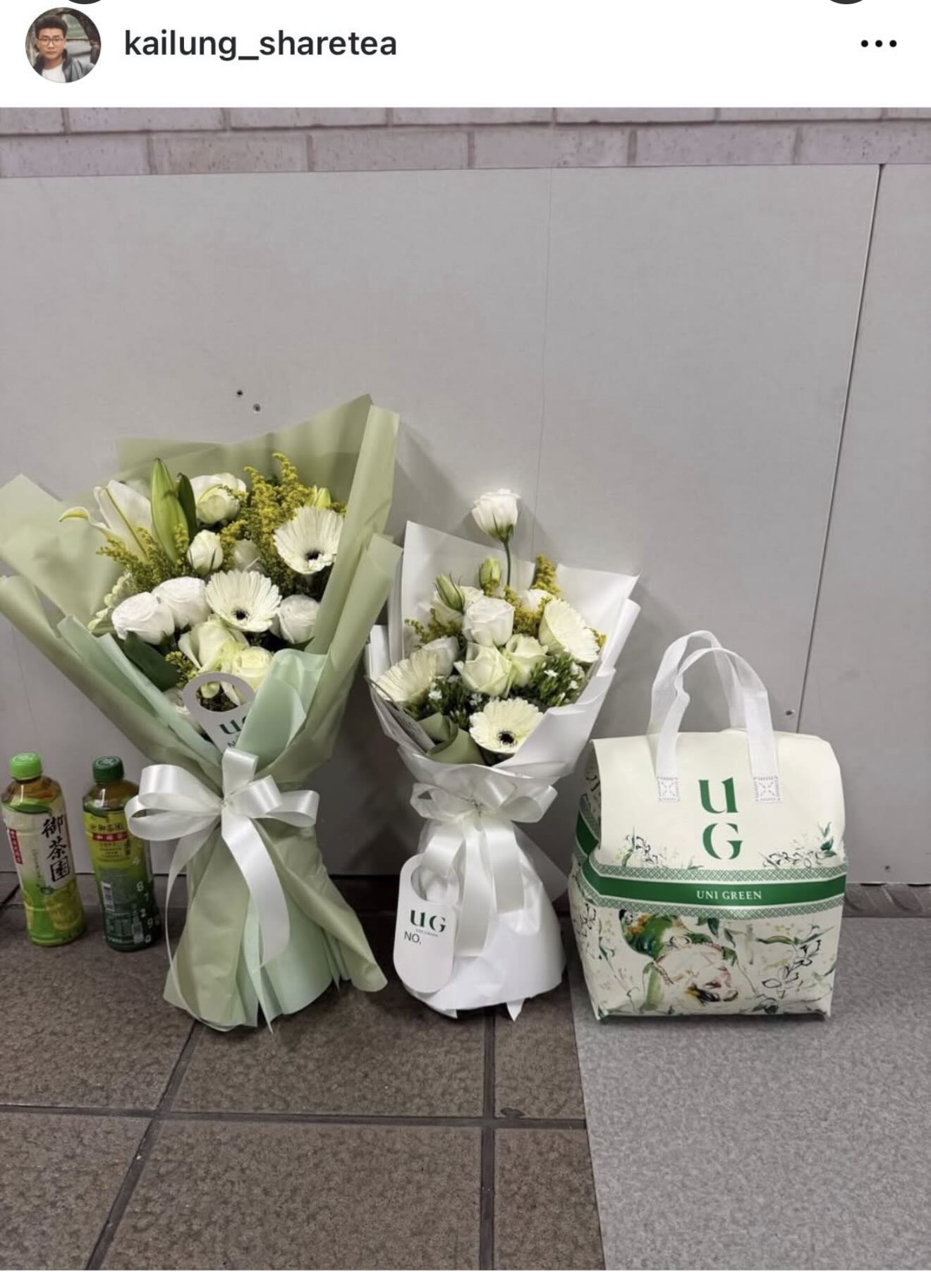 UG負責人、聯發國際董事長鄭凱隆，送飲料遭疑消費死者。（圖／翻攝鄭凱隆Threads）