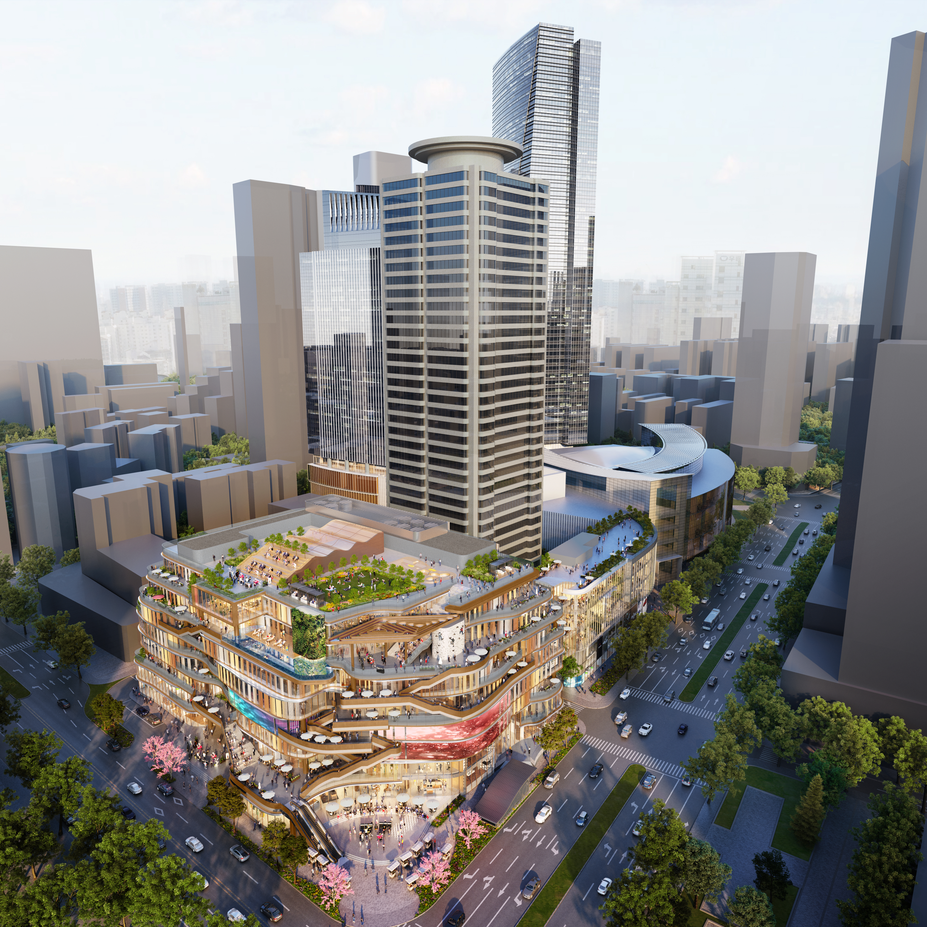 無錫恒隆廣場擴展項目效果圖