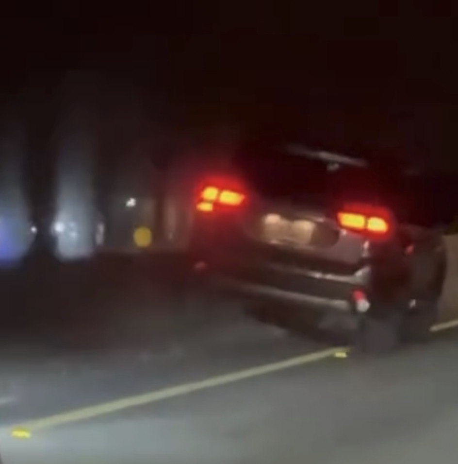 國道驚見自小客如「飛簷走壁」 狂擦撞護欄畫面瘋傳 警方還原真相