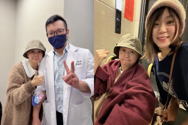 王月11月底在家中暈倒撞到頭，緊急進行開顱手術。（圖／翻攝王月臉書）