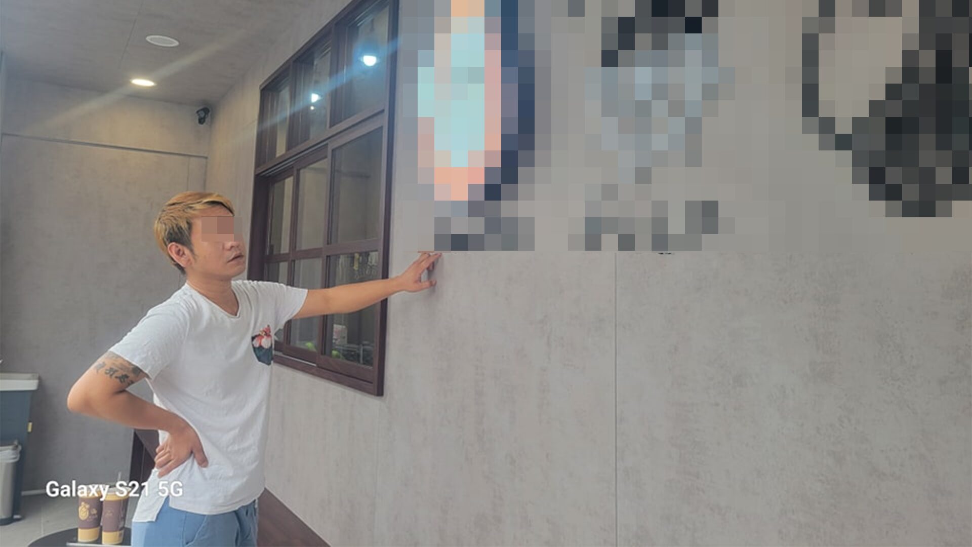 ▲肇事男遭起底是安平區一家鹽酥鴨店老闆。（圖／翻攝自臉書）