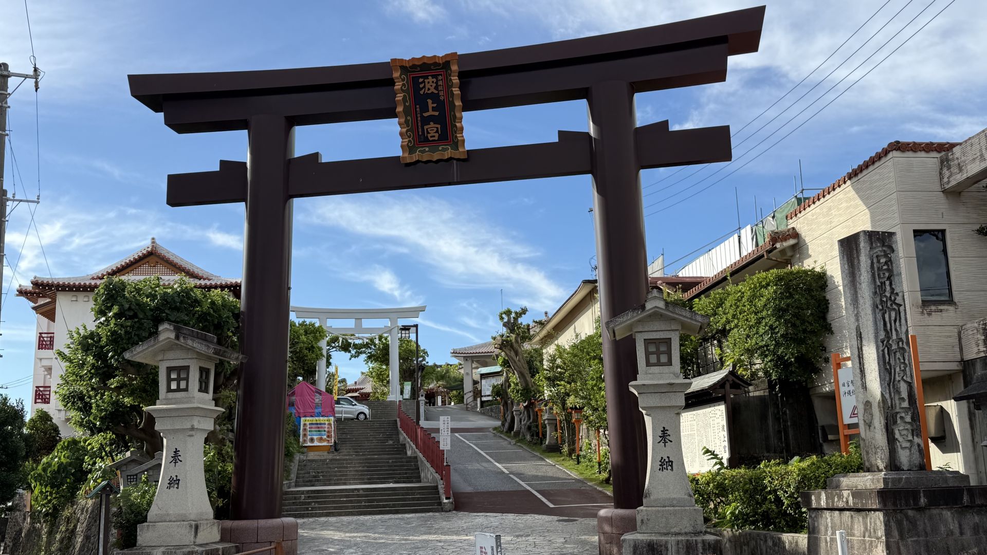 沖繩波上宮記者王俊勝攝