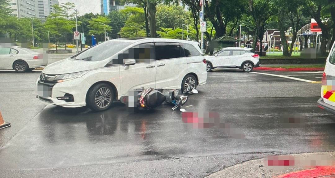 台北市南港區興中路、南港路一段287巷2弄的交叉口，去（2024）年5月2日9時許發生1起交通事故。