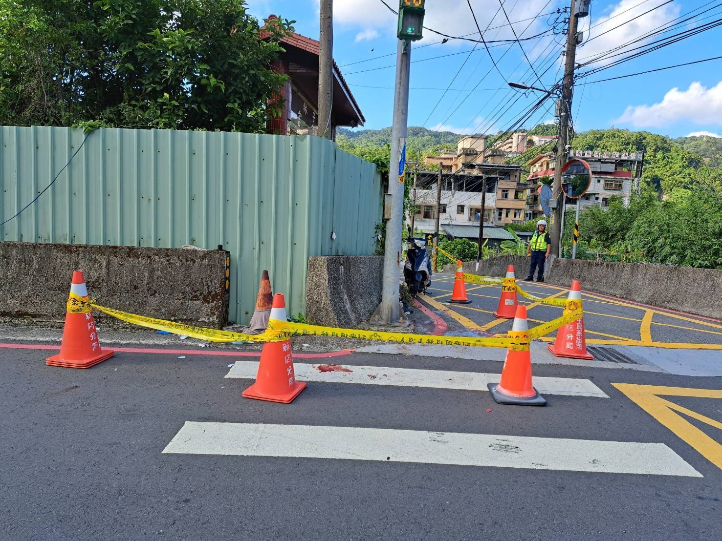 新北市石碇區文山路一帶，昨（6）日下午14時許發生1起死亡交通事故。