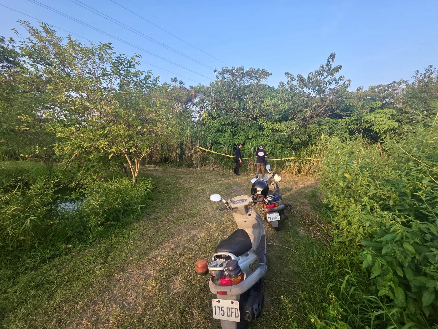 新北市板橋區新月橋下河濱公園，昨（12）日下午15時許傳出死亡案件。