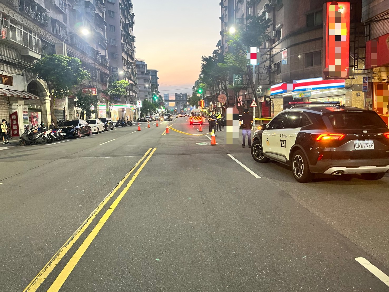 新北市三重區三陽路一帶,今(13)日傍晚17時許傳出墜樓死亡案件。