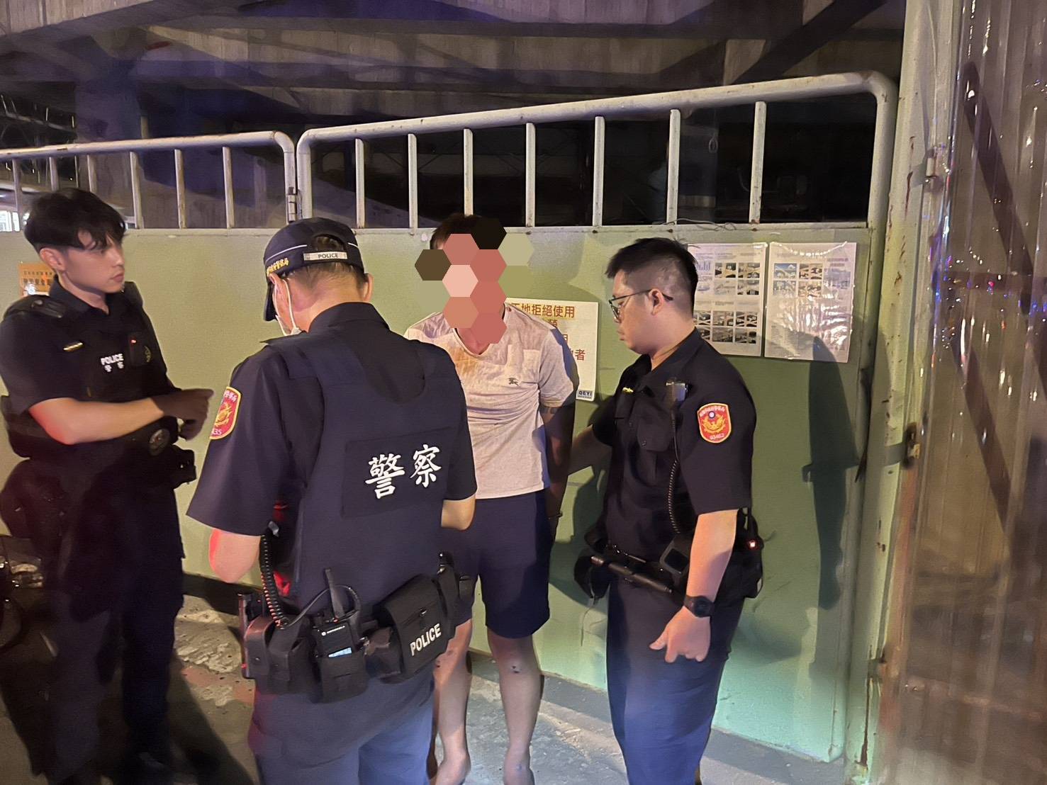 警方將黃男依《刑法》毒品與公共危險罪嫌移送法辦。