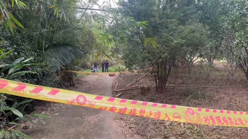 花蓮縣玉里鎮大禹里山區公墓，昨（31）日上午11時許驚傳駭人命案。