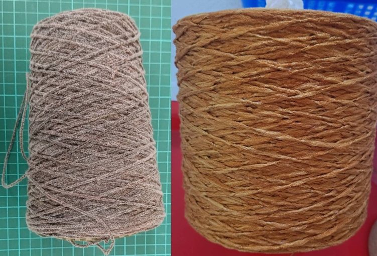 清華大學研究團隊跟九杏生技產學合作，多功能奈米網狀材料，具有效去除水中放射性核種高達99%以上，與日本不相上下（圖左為清大研究團隊研發材質，右為日本福島使用材質）。（圖/清華大學）