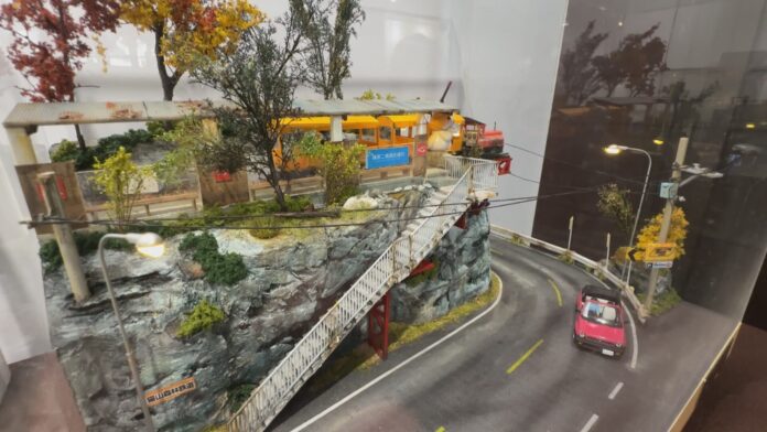 光陰的縮景模型看台灣 蕭如松藝術園區展出