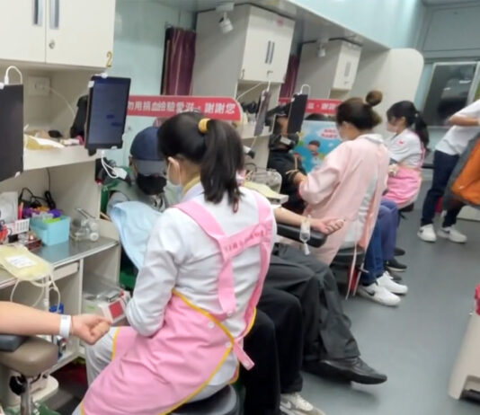 春節前血庫吃緊 民間團體號召民眾挽袖捐血