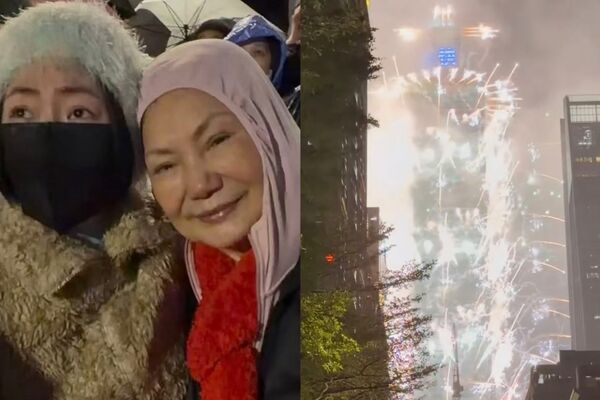 小S帶著S媽，度過第一個沒有大S的跨年。（圖／翻攝小S臉書）