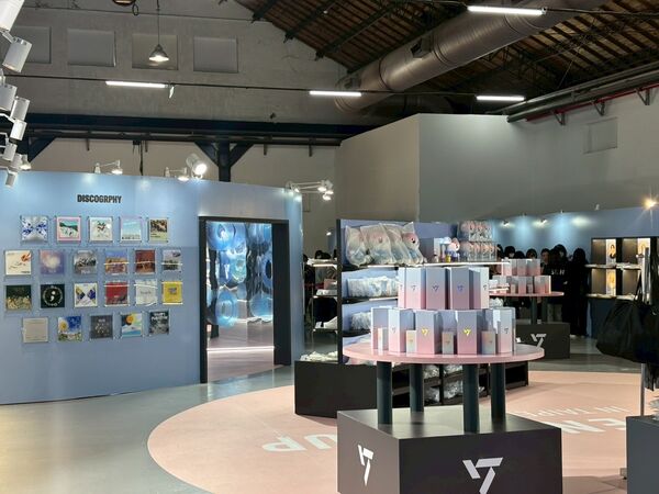 SEVENTEEN快閃店於松山文創園區開展。（圖／Star Plan辰星計畫提供）