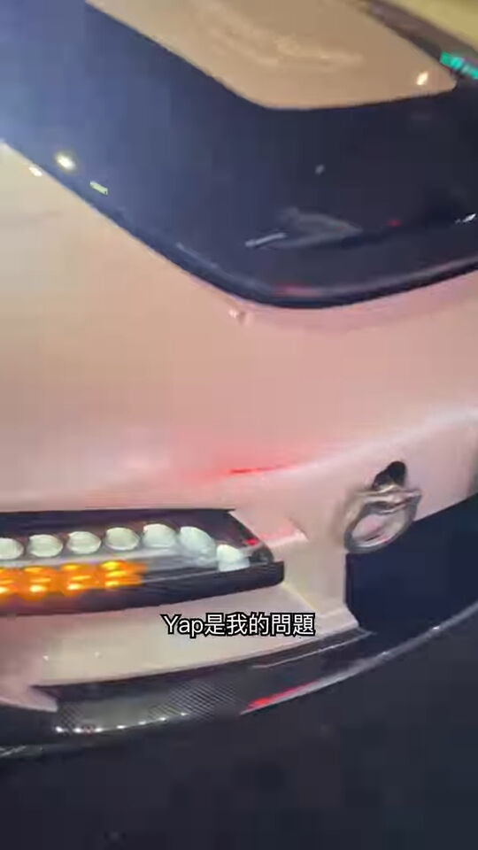 王陽明新年出車禍。（圖／翻攝王陽明IG）