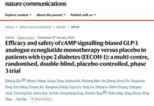 《自然-通訊》發表埃諾格魯肽注射液Ⅲ期EECOH-1研究結果