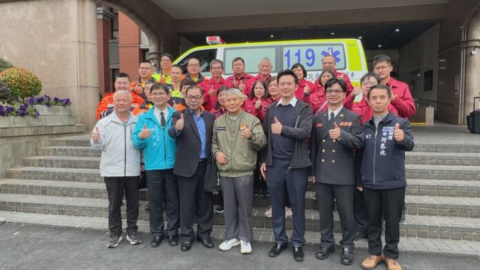 深感救護車第一線重要性 豪祐科技再捐一部
