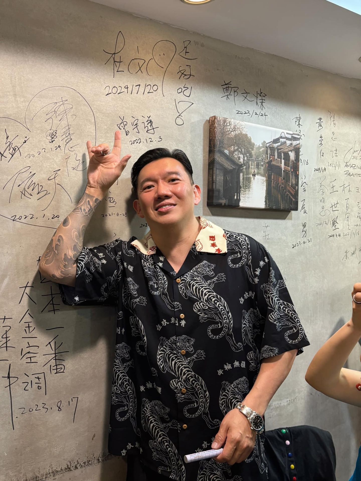 杜汶澤坦言來台灣前不知228事件。（圖／翻攝杜汶澤臉書）