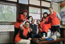 新春團拜暨隊務會議 彰化榮欣志工關懷百歲榮民