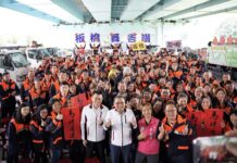 春節辛勞感謝有你!侯友宜慰勞板橋清潔隊 致贈福袋、橘子祝同仁「馬上賺錢」