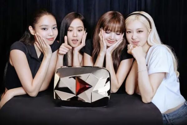 BLACKPINK YouTube訂閱破億成全球藝人第一。(圖/翻攝YouTube)