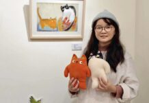 葉脈裡的插畫美學!葉曼玲、葉毓勻雙個展新莊開跑 看繪本如何變身「紙芝居」