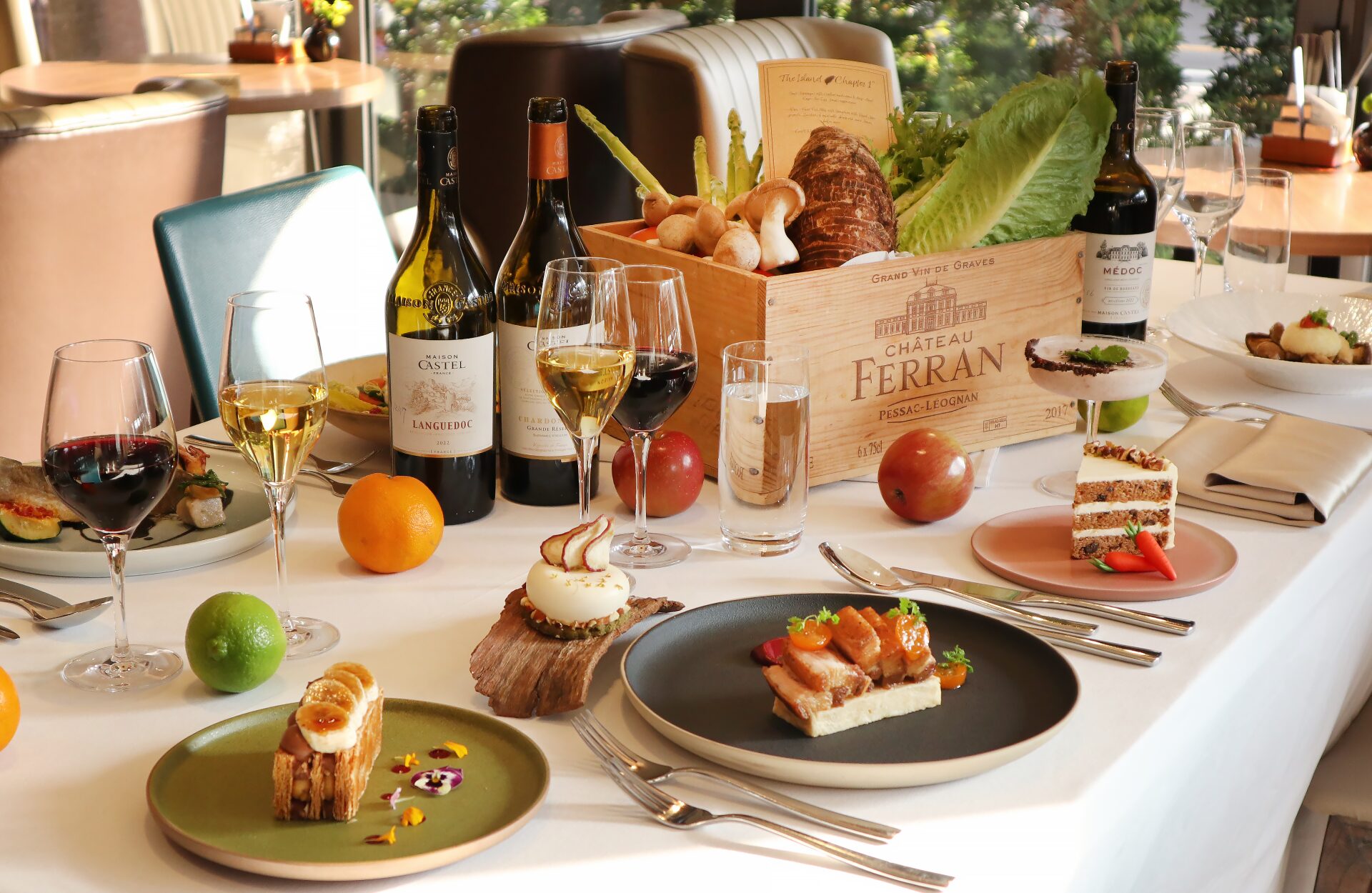 萬豪萬楓酒店推出「島嶼」主題限定菜單。（圖／萬豪萬楓酒店提供）