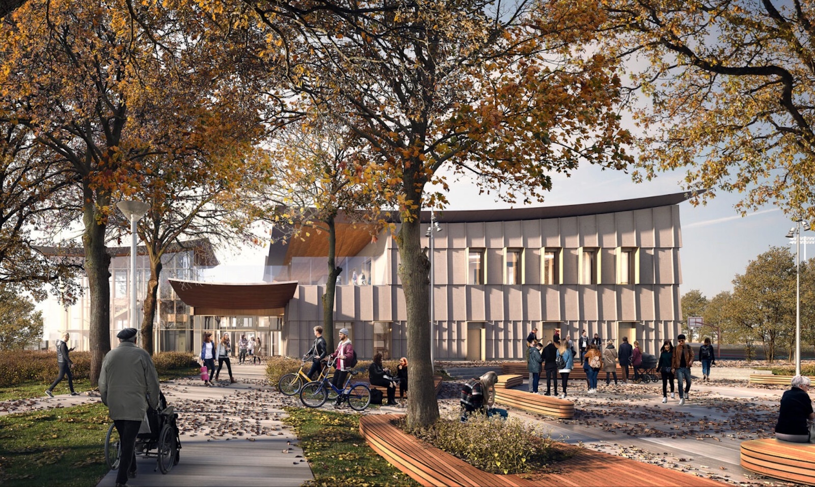 圖四：NOVA建案設計宜居型住宅設計與社區機能配置示意，住宅規劃結合公共空間與生活設施，提升長期居住品質。