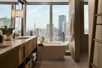 1 Hotel Tokyo 全景塔樓套房圖片來源:Mikkel Vang 1 Hotel Tokyo 全景塔樓套房圖片來源:Mikkel Vang
