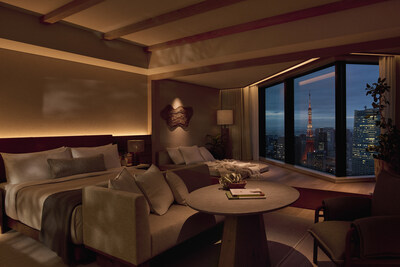 1 Hotel Tokyo Skyline 套房圖片來源:Mikkel Vang 1 Hotel Tokyo Skyline 套房圖片來源:Mikkel Vang