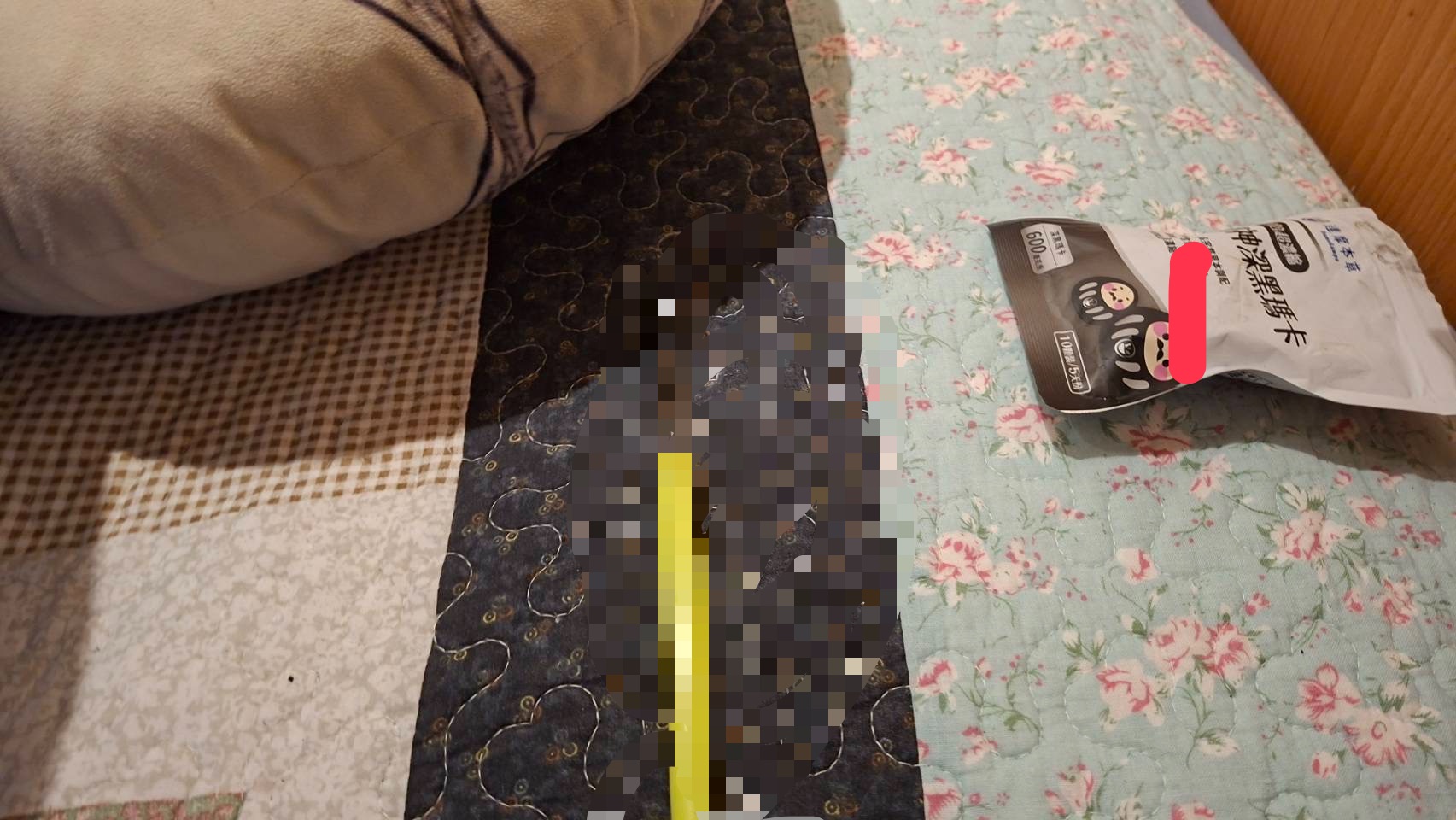 警方現場查獲賴男持有的毒品安非他命。