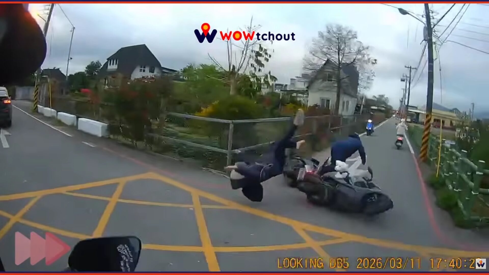 花蓮縣吉安鄉七腳川溪防汛道路與慶豐四街口，本（3）月11日傍晚發生1起機車碰撞事故。