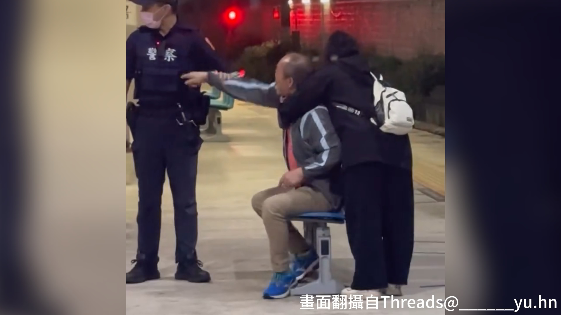 台鐵155次列車昨(22)日晚間傳出衝突。