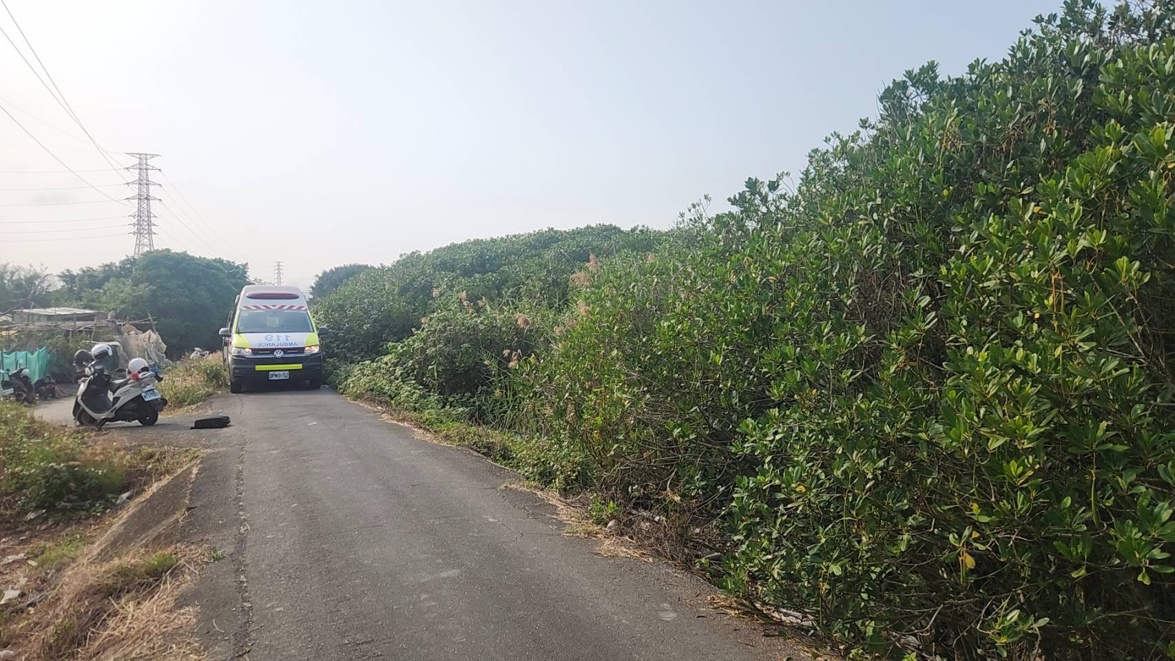 新北市蘆洲區溪美抽水站旁的沼澤地，今（23）日下午13時許驚傳發現1具浮屍。