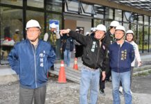 代理縣長視察羅東全民運動館工程 預計今年六月完工