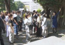 日本仙台第一高校師生 二度參訪清大竹屋