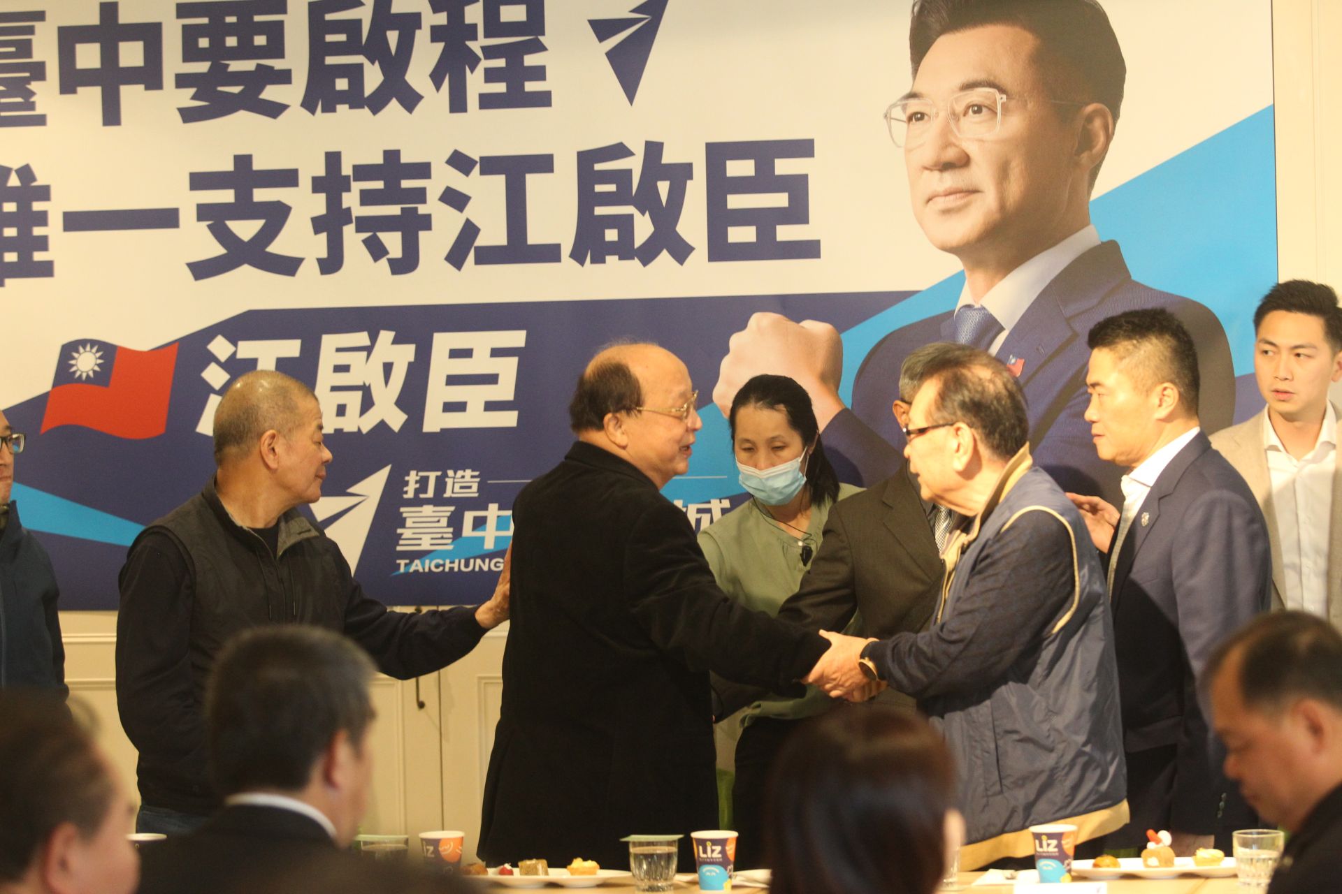 廖了以整合紅黑派挺江啟臣　胡志強：支持他是「100年承諾」台中不能輸