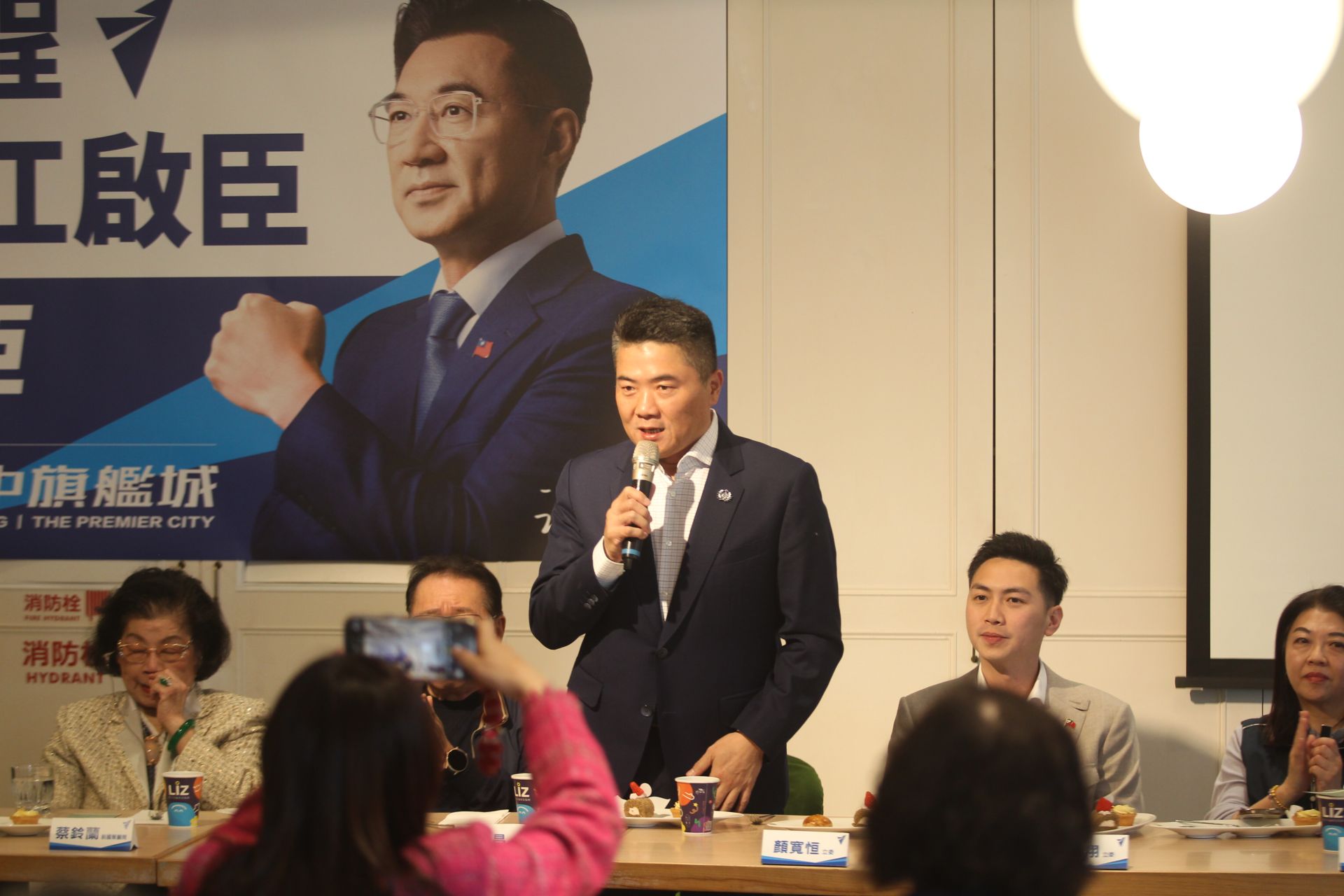 廖了以整合紅黑派挺江啟臣　胡志強：支持他是「100年承諾」台中不能輸