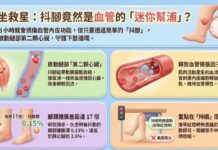 久坐真的傷血管?抖腳竟能逆轉下肢循環惡化