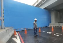 防患於未然!三鶯大橋環河路匝道陸閘 3/25 啟閉操練 確保防汛應變零時差